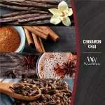 Cinnamon Chai vonná svíčka s dřevěným knotem pro muže 609,5 g