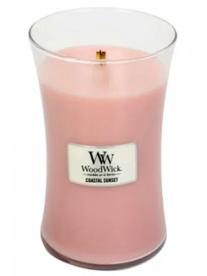 WoodWick WoodWick Coastal Sunset vonná svíčka s dřevěným knotem pro ženy