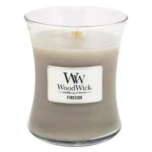 WoodWick WoodWick Fireside vonná svíčka s dřevěným knotem pro ženy