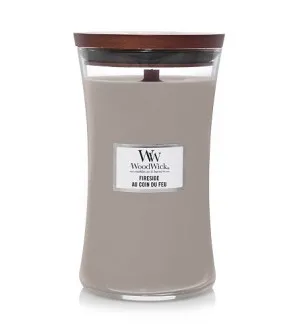 WoodWick WoodWick Fireside vonná svíčka s dřevěným knotem pro ženy