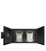 Fireside, Linen dárková sada pro muže WoodWick Fireside, Linen dárková sada