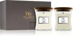 Fireside, Linen dárková sada pro muže WoodWick Fireside, Linen dárková sada