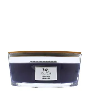 WoodWick WoodWick Hinoki Dahlia vonná svíčka s dřevěným knotem pro ženy