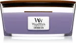 Lavender Spa vonná svíčka s dřevěným knotem pro ženy 453,6 g