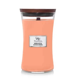 WoodWick WoodWick Manuka Nectar vonná svíčka s dřevěným knotem pro ženy