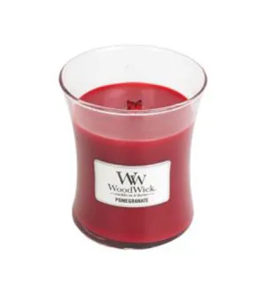 WoodWick Pomegranate vonná svíčka s dřevěným knotem pro ženy