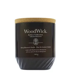 WoodWick WoodWick ReNew Cherry Blossom & Vanilla svíčka střední pro muže