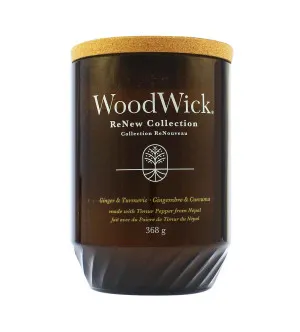 WoodWick WoodWick ReNew Ginger & Turmeric svíčka velká pro muže