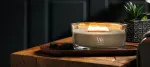 Rosewood vonná svíčka s dřevěným knotem pro muže 453,6 g