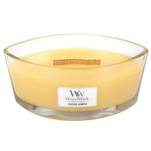 WoodWick WoodWick Seaside Mimosa vonná svíčka s dřevěným knotem pro ženy
