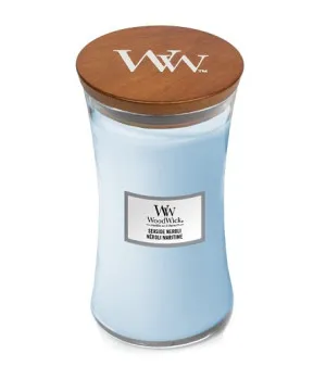 WoodWick WoodWick Seaside Neroli vonná svíčka s dřevěným knotem pro muže