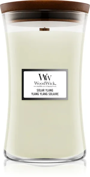WoodWick WoodWick Solar Ylang vonná svíčka s dřevěným knotem unisex