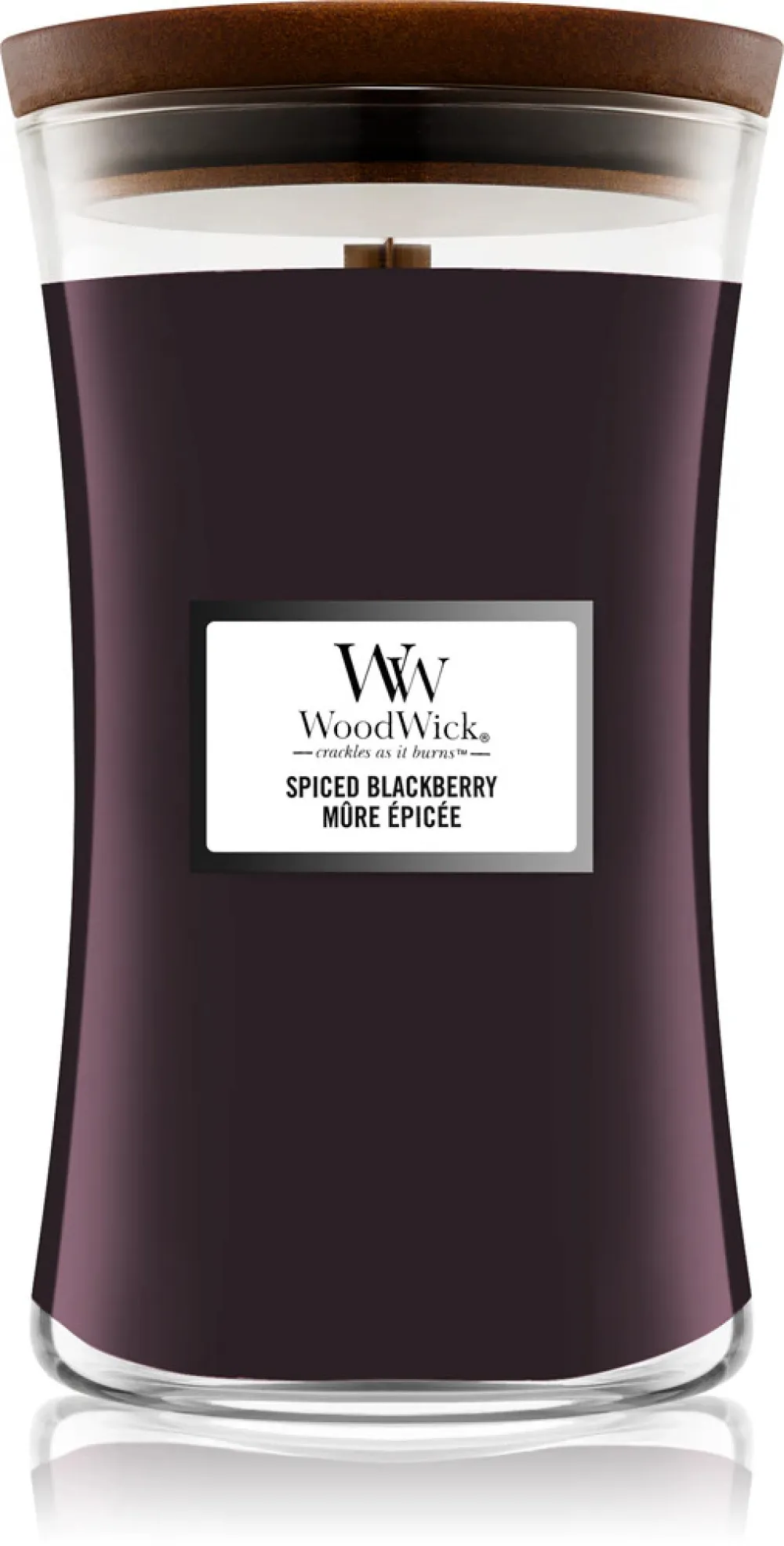 Spiced Blackberry vonná svíčka s dřevěným knotem pro ženy 609,5 g