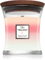 Trilogy Blooming Orchard vonná svíčka s dřevěným knotem pro muže 275 g