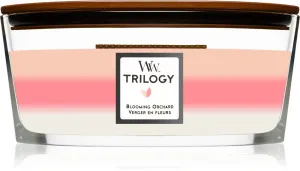 WoodWick WoodWick Trilogy Blooming Orchard vonná svíčka s dřevěným knotem unisex