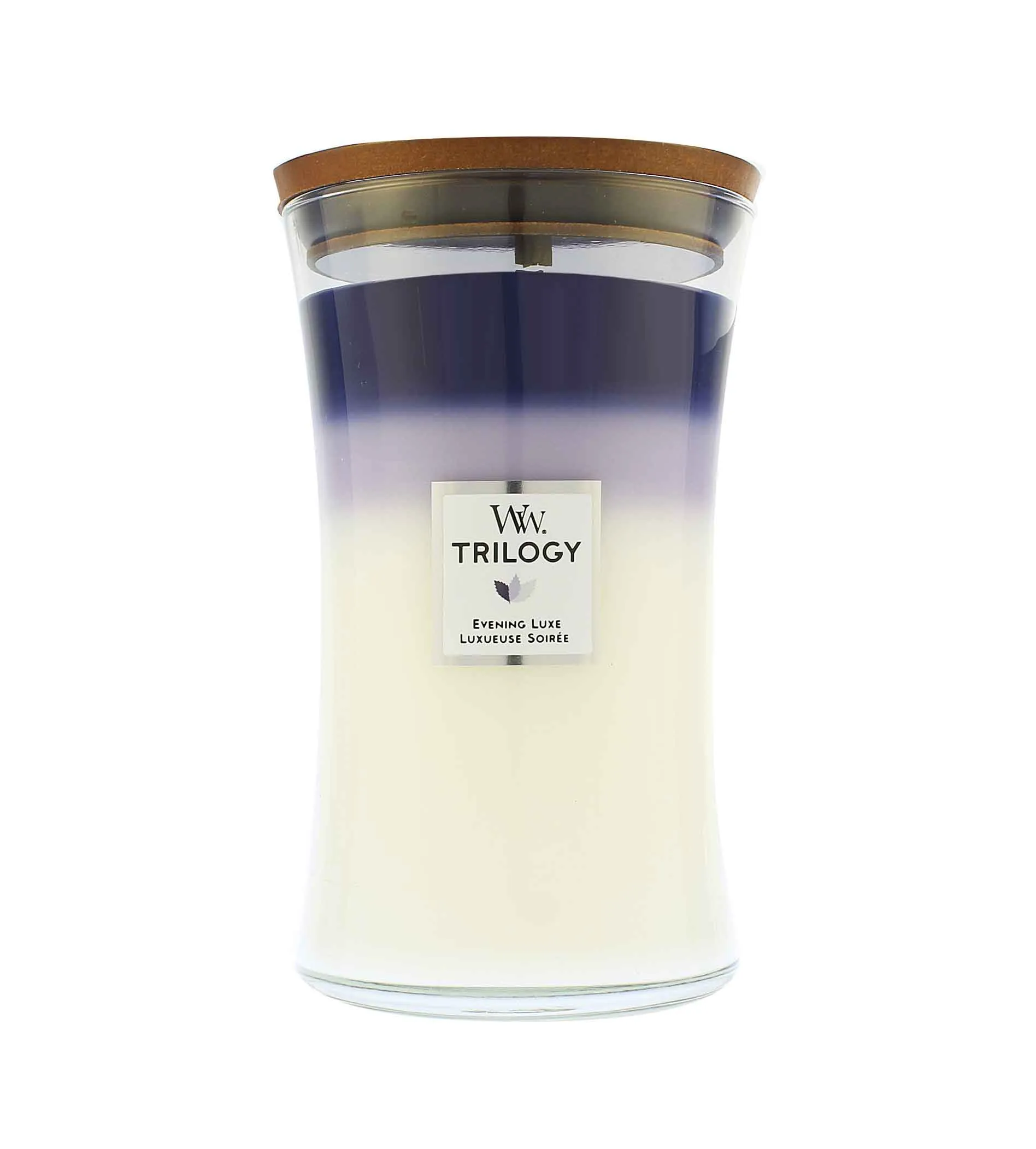 WoodWick WoodWick Trilogy Evening Luxe vonná svíčka s dřevěným knotem pro muže