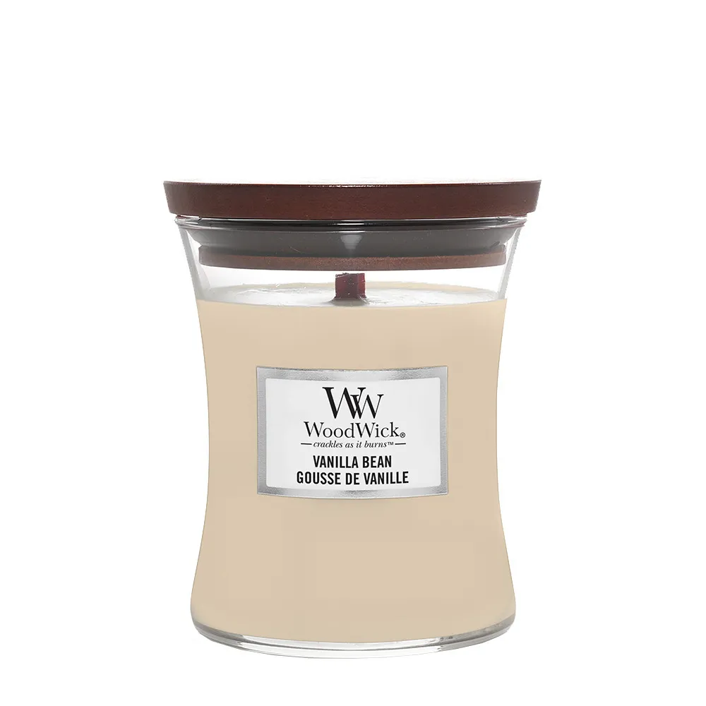 Vanilla Bean vonná svíčka s dřevěným knotem pro ženy 275 g