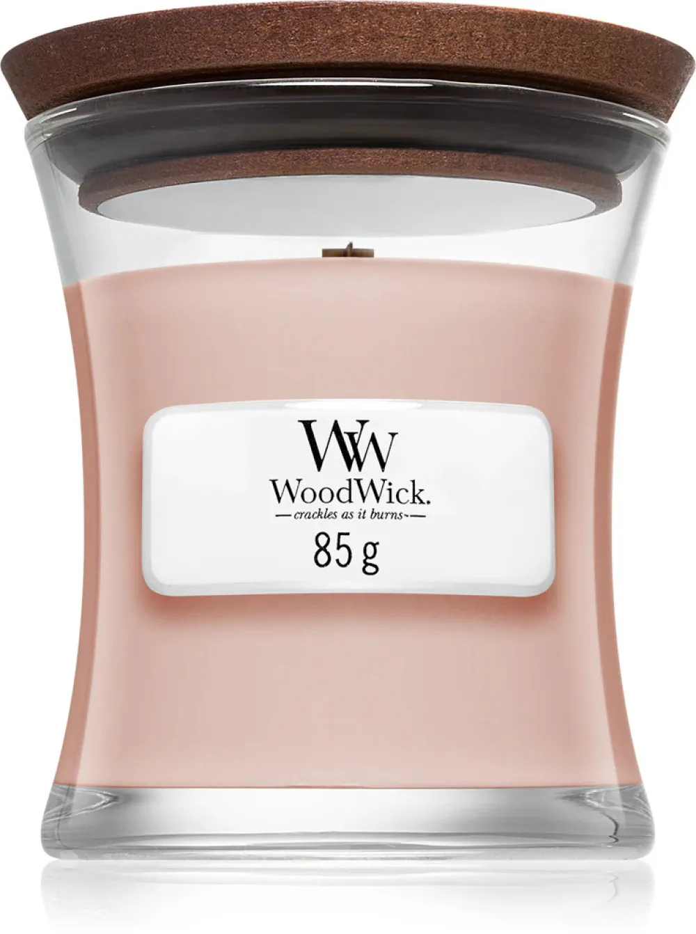 Vnilla & Sea Salt vonná svíčka s dřevěným knotem pro ženy 609,5 g