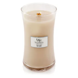 WoodWick WoodWick White Honey vonná svíčka s dřevěným knotem pro muže