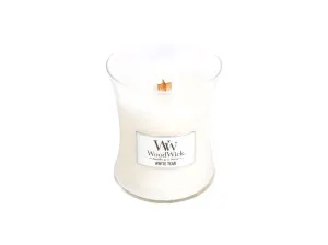 WoodWick White Teak vonná svíčka s dřevěným knotem pro ženy