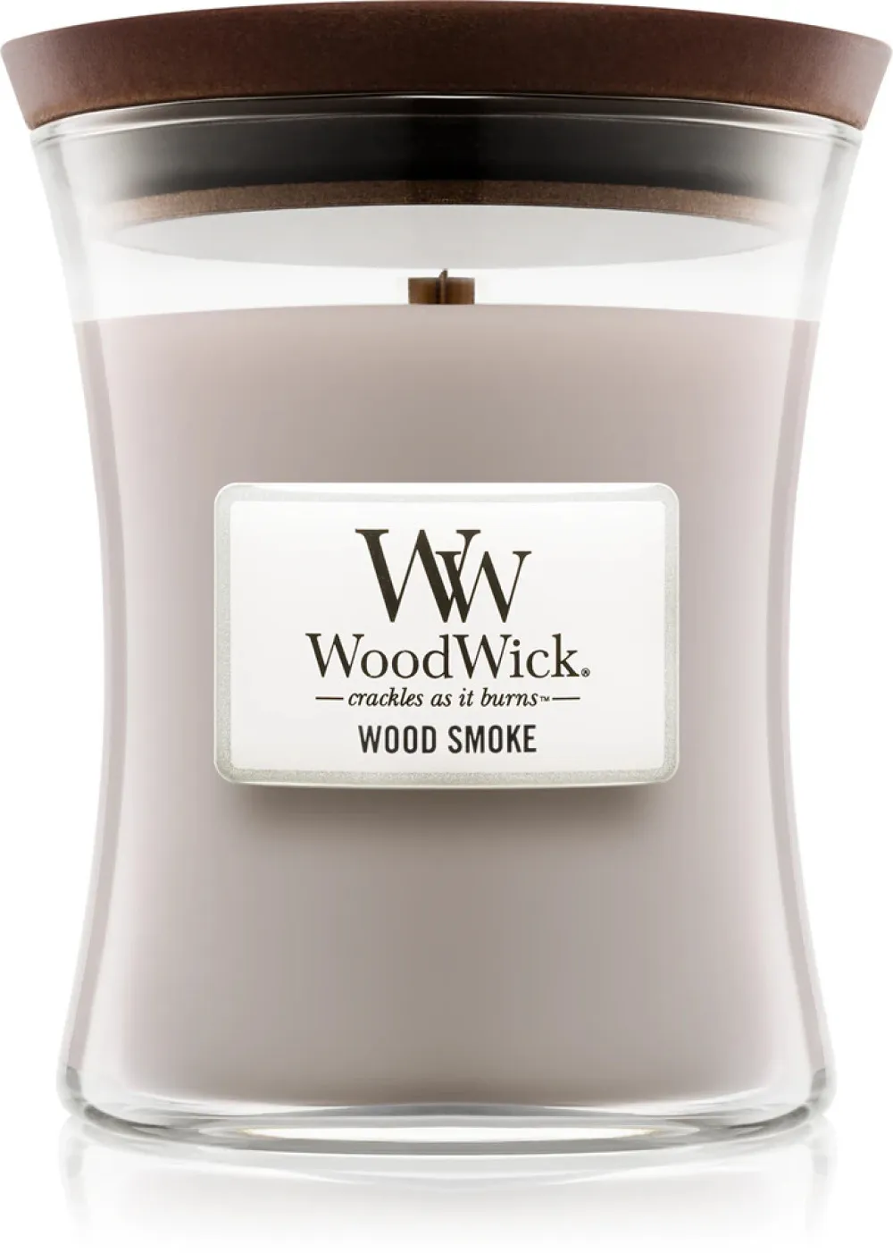 Wood Smoke vonná svíčka s dřevěným knotem pro muže 275 g