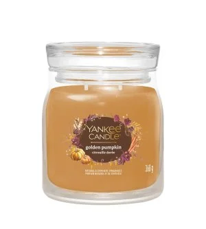 Yankee Candle Pumpkin Cinnamon Swirl Signature közepes gyertya 368 g