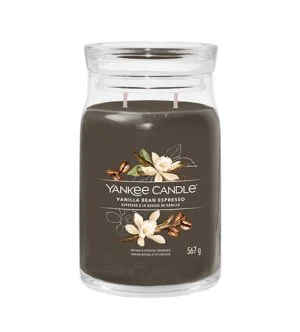 Yankee Candle Signature Vanilla Bean Espresso illatgyertya 567 g