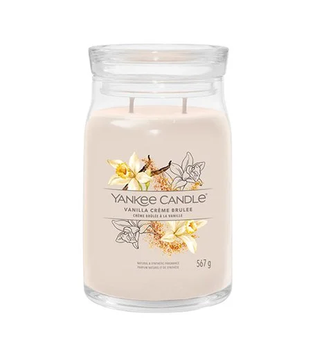 Vanilla Creme Brulee nagy Signature gyertya 567 g