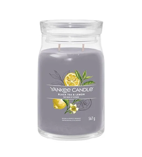 Black Tea & Lemon nagy gyertya 567 g