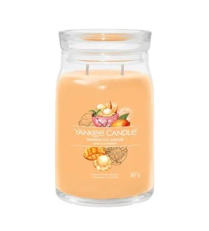 Yankee Candle Signature Mango Ice Cream illatgyertya 567 g
