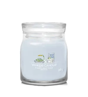 Yankee Candle Yankee Candle A Calm & Quiet Place signature svíčka střední pro muže