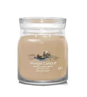 Yankee Candle Yankee Candle Amber & Sandalwood signature svíčka střední unisex