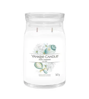 Yankee Candle Yankee Candle Baby Powder signature svíčka velká pro ženy