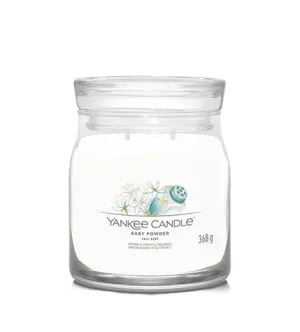 Yankee Candle Yankee Candle Baby Powder signature svíčka střední pro ženy