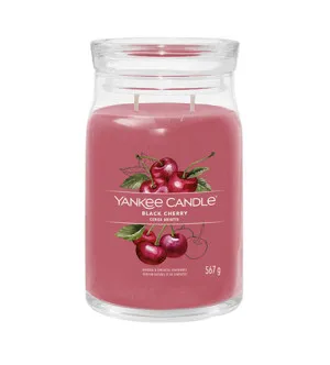 Yankee Candle Yankee Candle Black Cherry signature svíčka velká pro ženy
