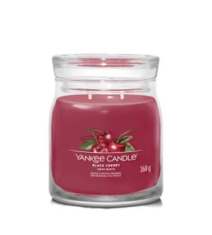 Yankee Candle Yankee Candle Black Cherry signature svíčka střední pro ženy