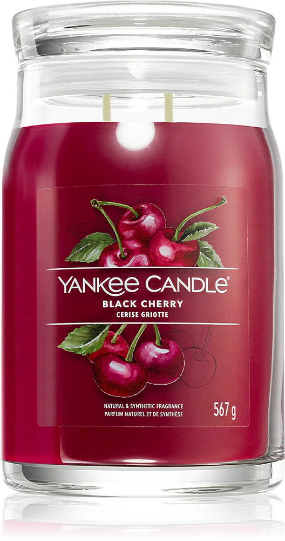 Black Cherry signature svíčka velká pro ženy 567 g