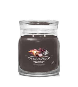 Yankee Candle Black Coconut signature svíčka střední unisex