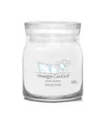 Clean Cotton signature svíčka střední unisex 368 g