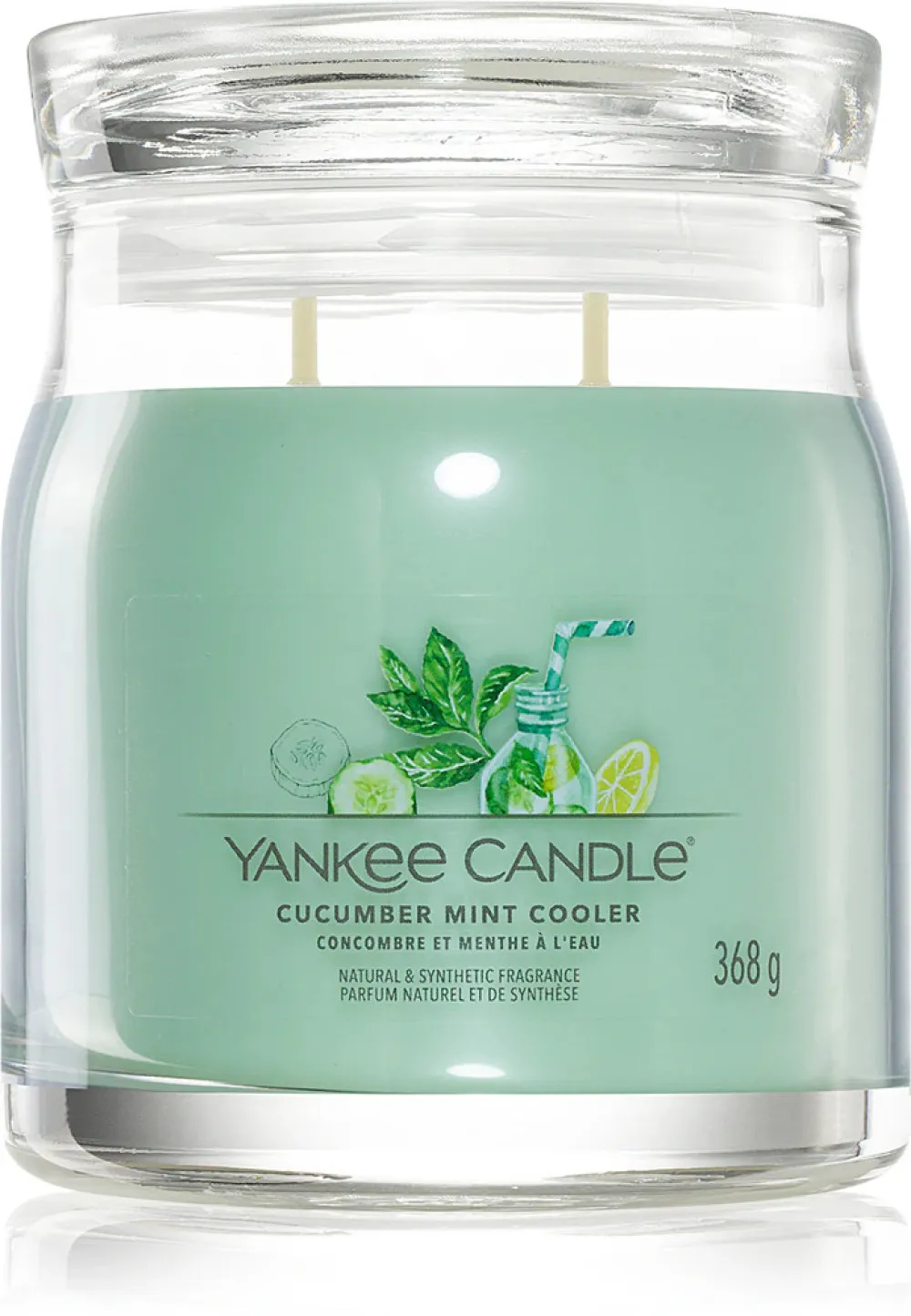 Cucumber Mint Cooler signature svíčka velká pro ženy 567 g