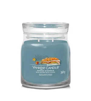 Yankee Candle Yankee Candle Evening Riverwalk signature svíčka střední pro muže