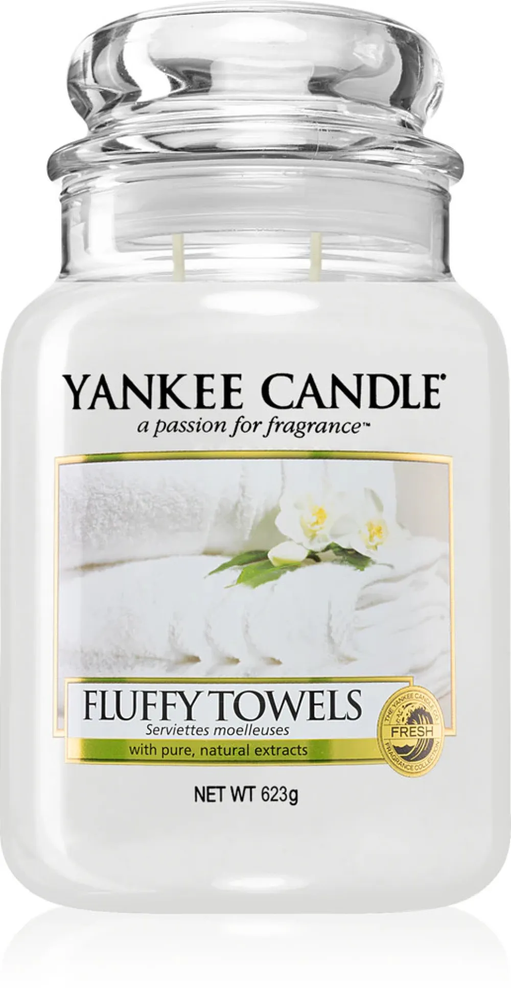 Fluffy Towels vonná svíčka pro ženy 411 g