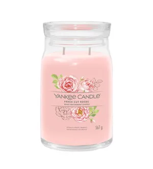 Yankee Candle Yankee Candle Fresh Cut Roses signature svíčka velká pro ženy