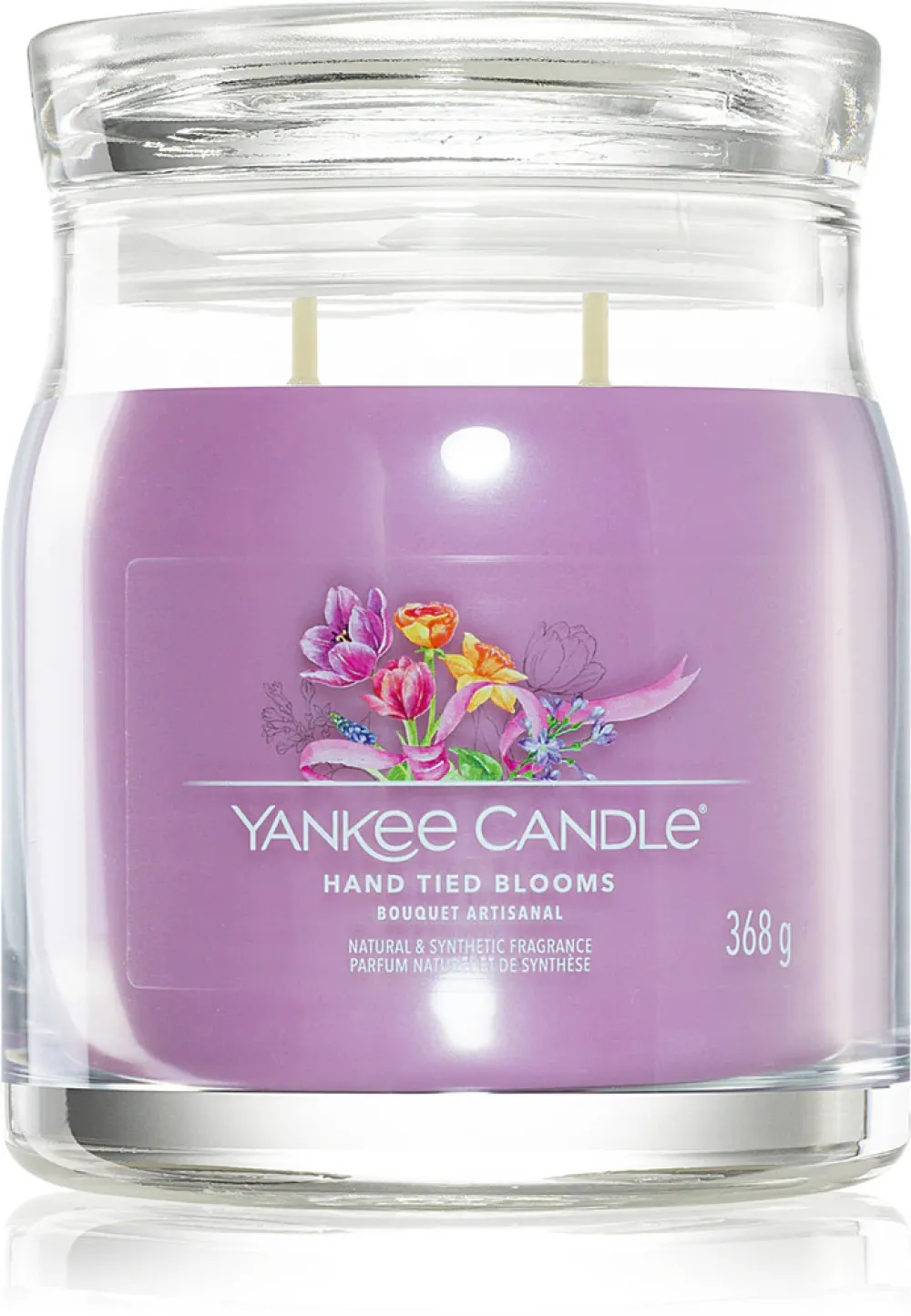 Hand Tied Blooms signature svíčka velká pro muže 567 g