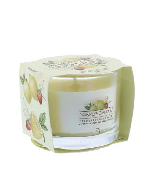 Yankee Candle Yankee Candle Iced Berry Lemonade votivní svíčka ve skle pro muže