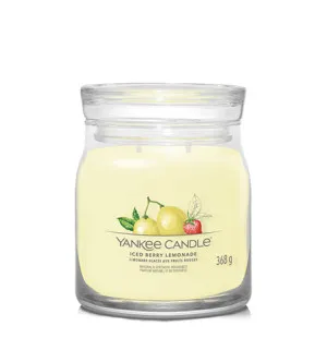 Yankee Candle Yankee Candle Iced Berry Lemonade signature svíčka střední pro ženy