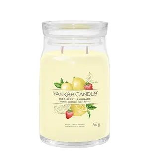 Yankee Candle Yankee Candle Iced Berry Lemonade signature svíčka velká pro ženy