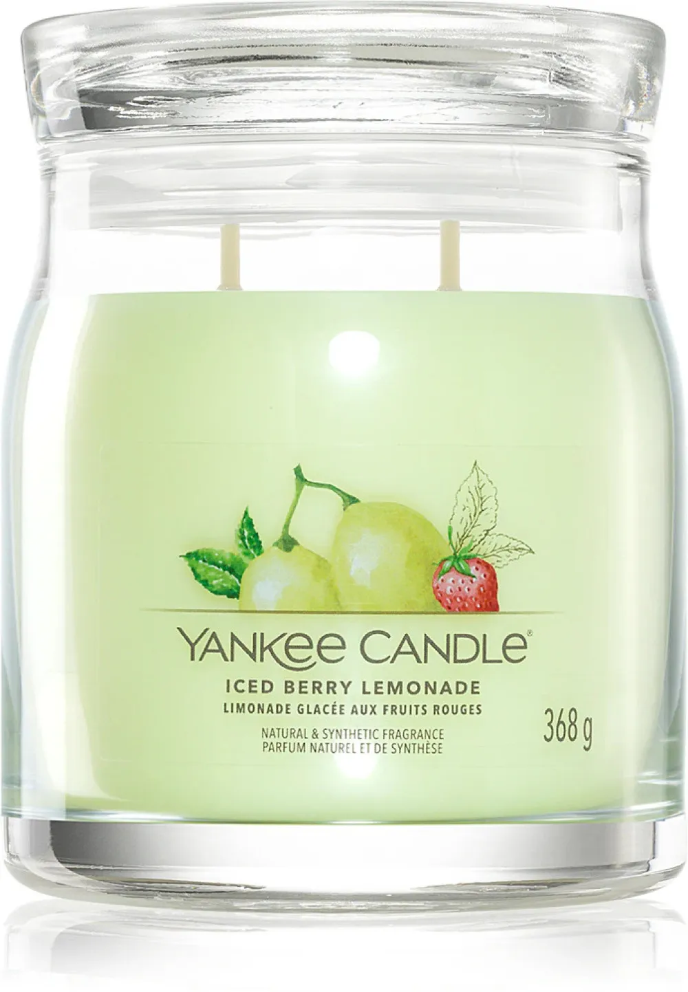 Iced Berry Lemonade signature svíčka velká pro ženy 567 g