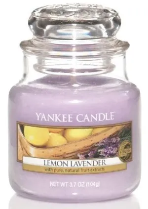 Yankee Candle Lemon Lavender illatgyertya 104 g