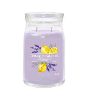 Yankee Candle Yankee Candle Lemon Lavender signature svíčka velká pro ženy